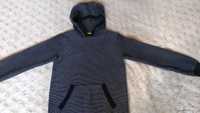 Reserved sweter bawełniany z kapturem chłopięcy 158