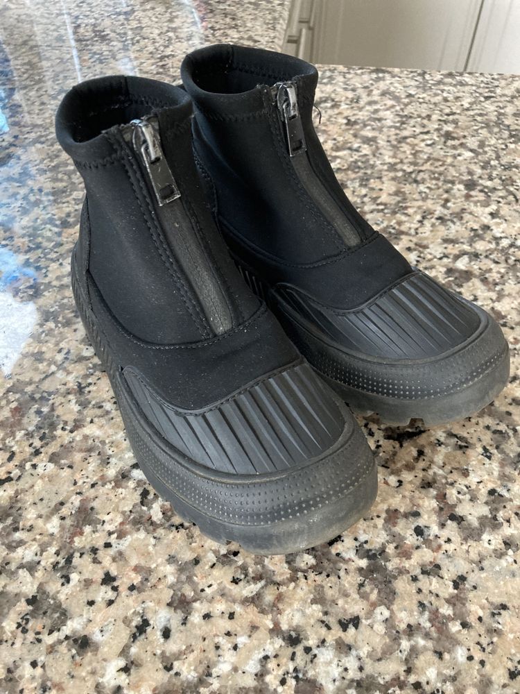 Stylowe czarne botki ZARA r.28 Unisex