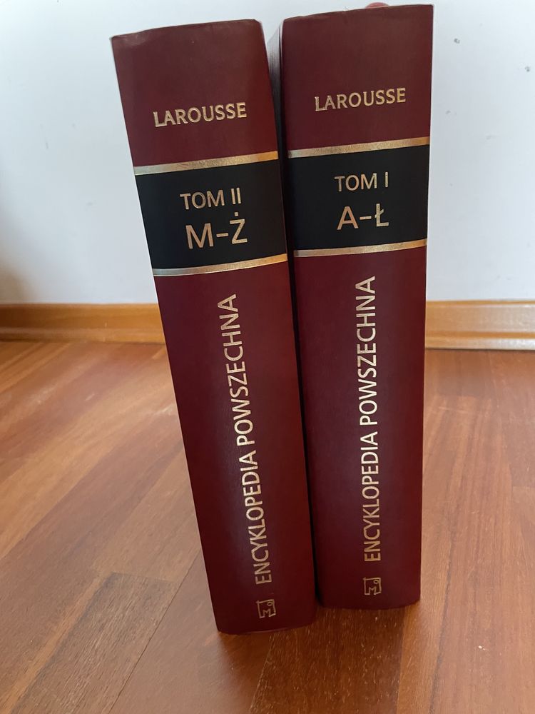 2 tomy encyklopedia powszechna Larousse