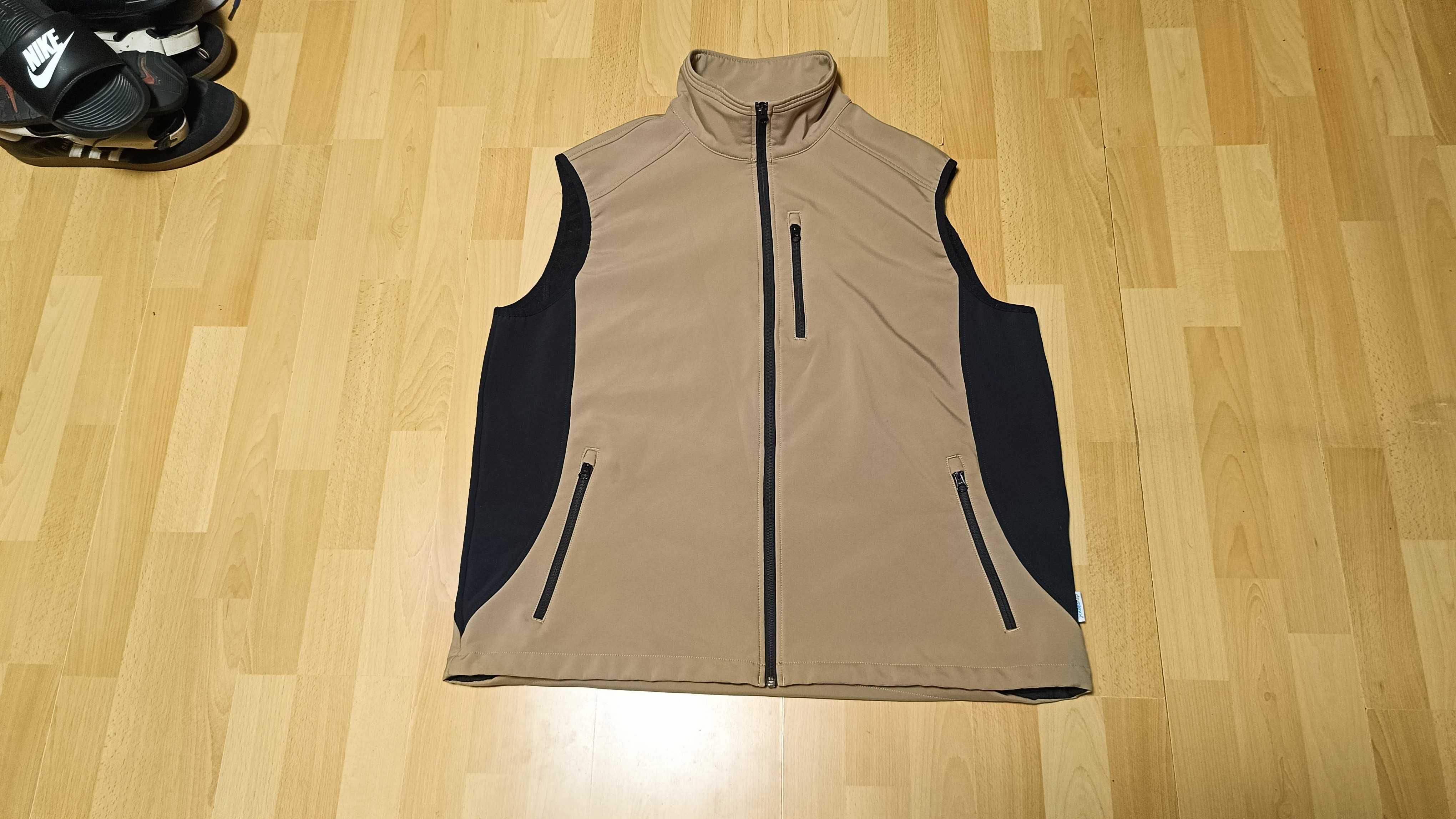 Męska kamizelka softshell ENGELBERT STRAUSS DRYPLEXX r.2XL st.b.dobry