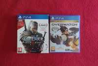 PS4 Jogos - Witcher 3 - Overwatch GOTY