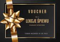 Voucher na lekcje śpiewu