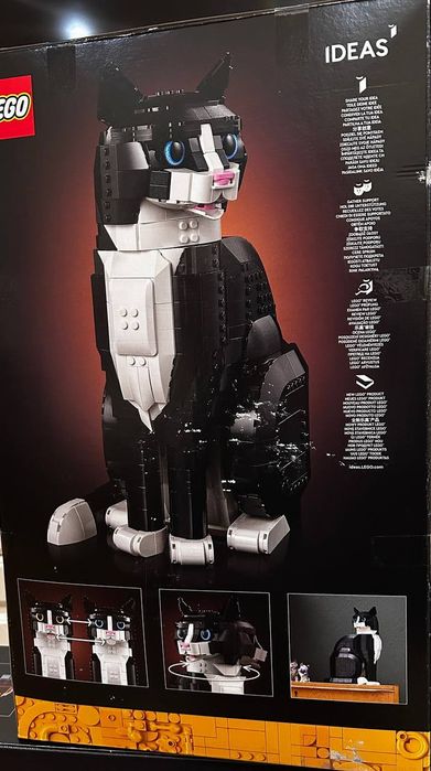 LEGO Ideas Чорно-білий кіт (21349)  Лего 21349 УЦІНКА