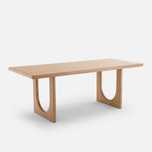 Mesa em carvalho maciço La Redoute, 6/8 pessoas (NOVA, NUNCA USADA)
