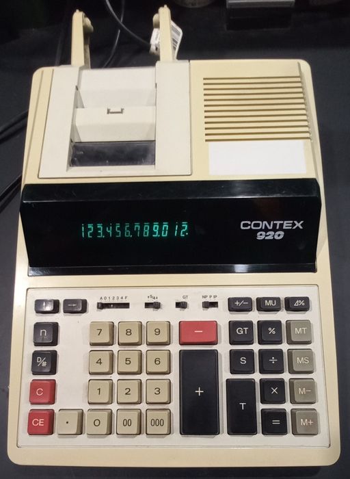 Calculadora de papel Contex