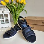 Buty damskie, Clarks, Sandały Glide Hi Shore, Czarne, roz. 41