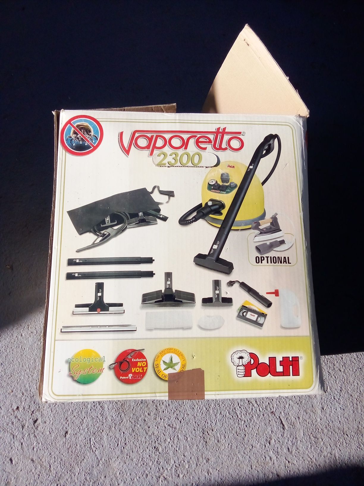 Máquina de lavar a vapor