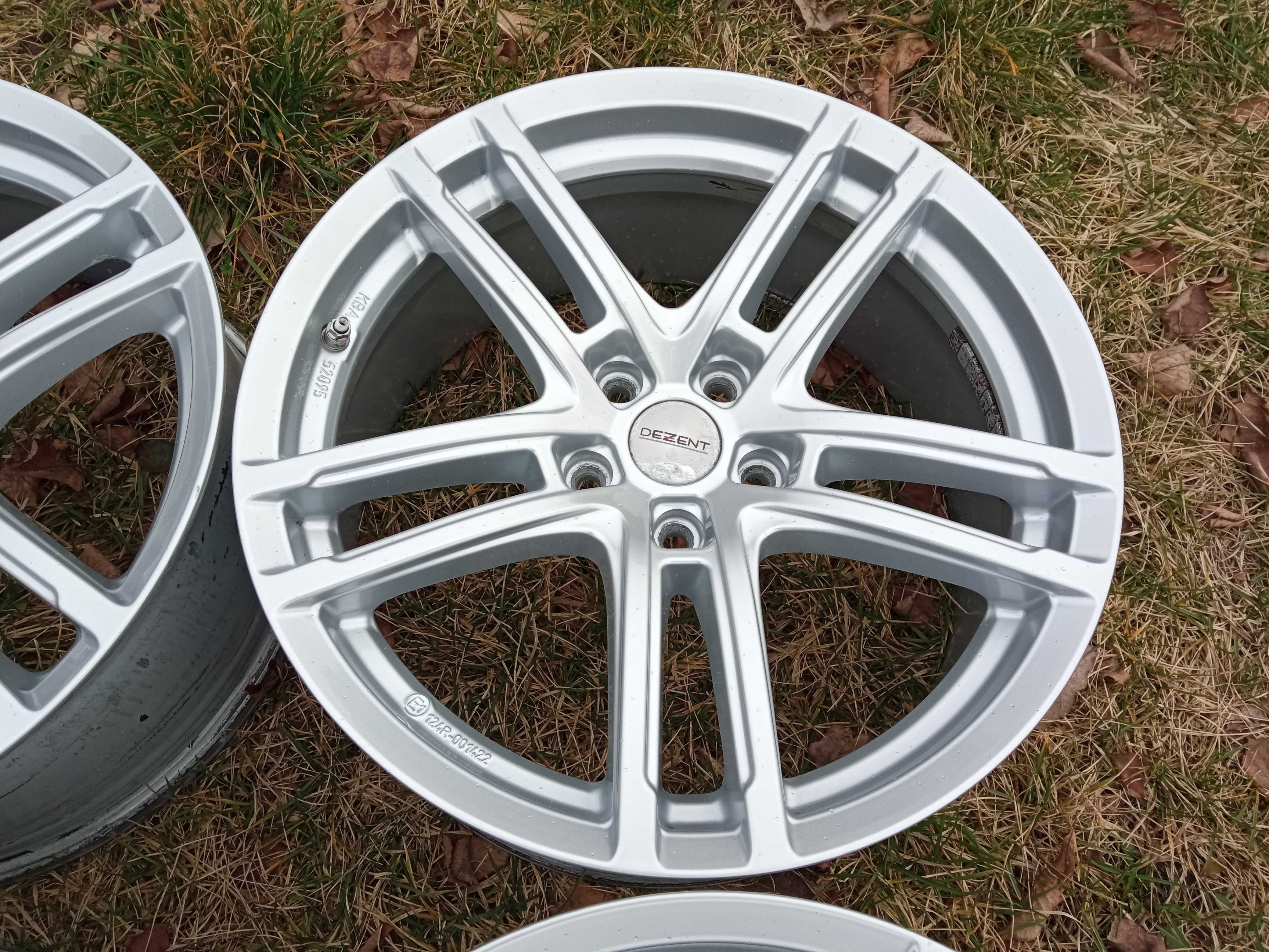 Felgi Dezent 18cali 5x112 et30 czujnik Audi VW Mercedes BMW Skoda Seat