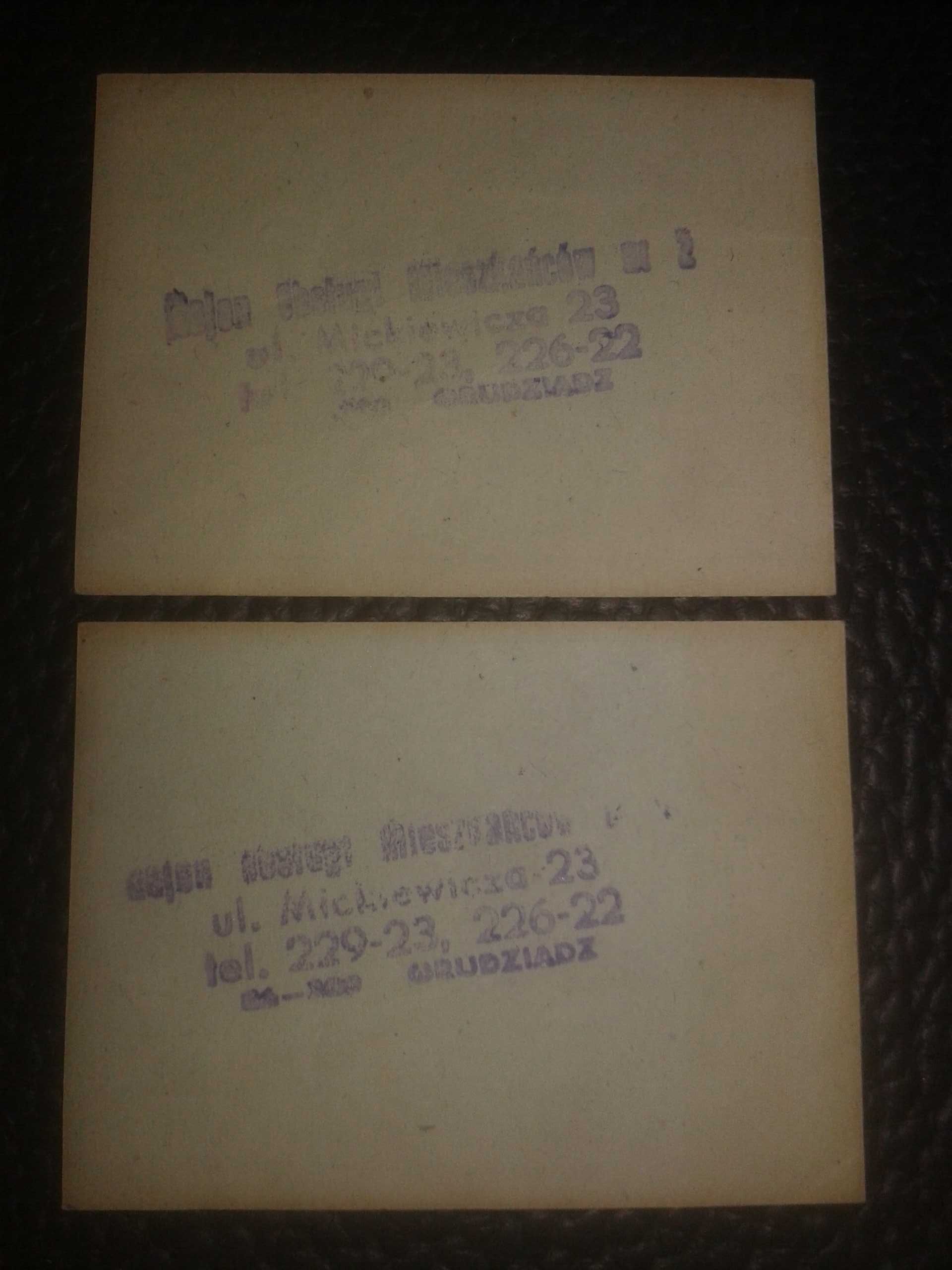 Kartki na mięso PRL Grudziądz