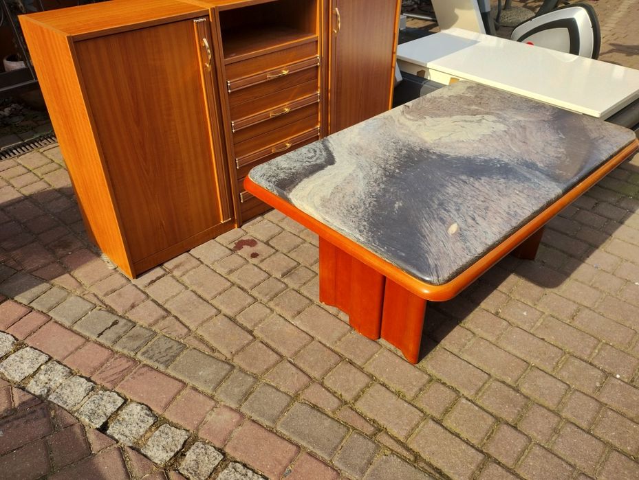 Ława z blatem kamiennym