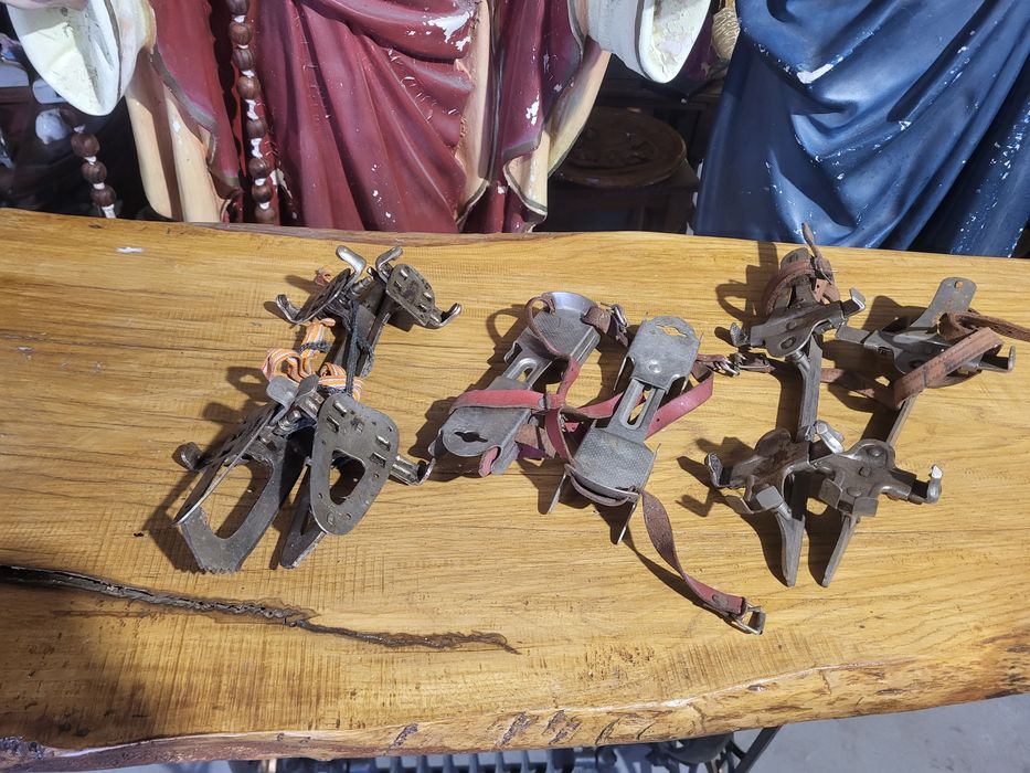 Stare metalowe łyżwy sygnowane Torpedo Lauf i Kondor Sport