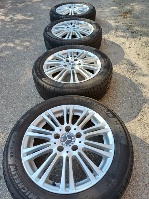 Oryginalne felgi 16" 5x112 Mercedes et46 6J super stan