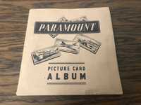 Paramount picture card album na karty znaczki vintage prl
