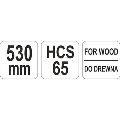 Piła kabłąkowa 530mm Yato
