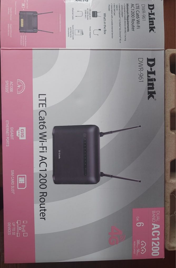 Router d-link DWR-961 na Gwarancji