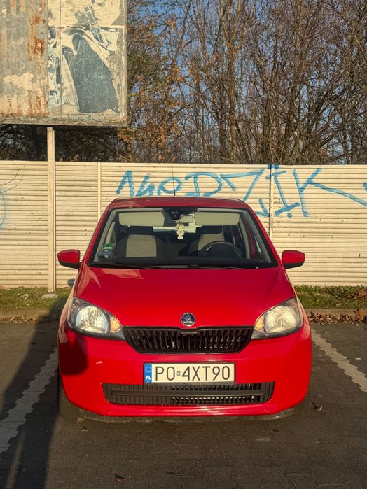 Skoda Citigo 1.0 MPI 60KM, 2013, Bezwypadkowy, Niski przebieg