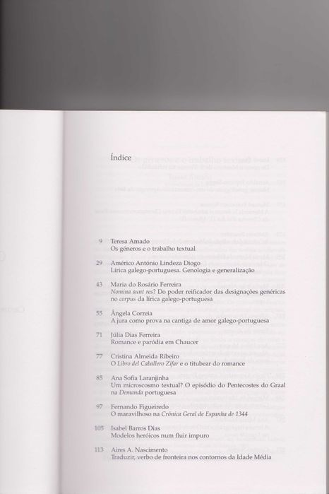 O Género do Texto Medieval