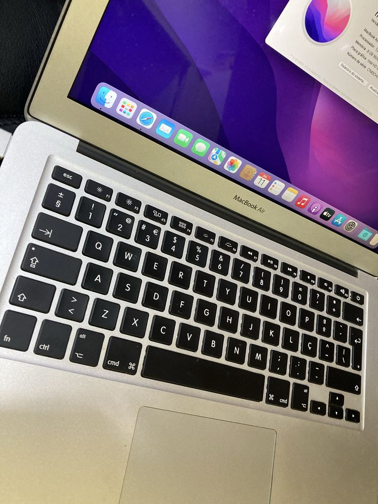 Macbook air i5 8gb ram