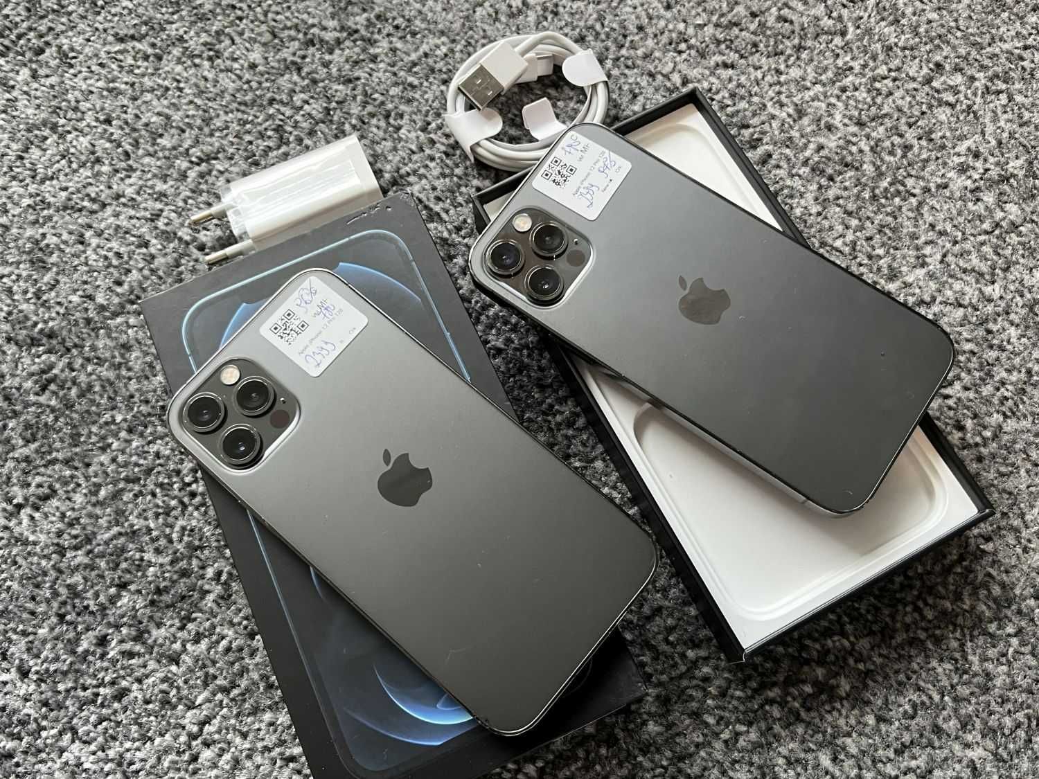 iPhone 12 Pro 128GB SPACE GREY SZARY Grafitowy Bat97% Gwarancja