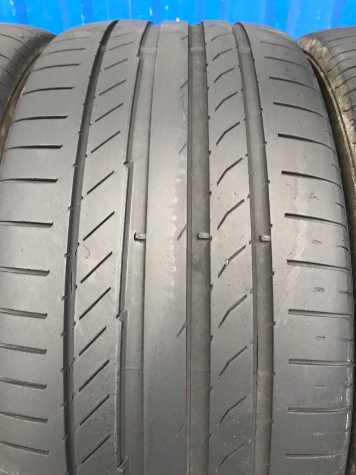 Шини Continental 245/45r17 Комплект літо б/у склад Оригінал