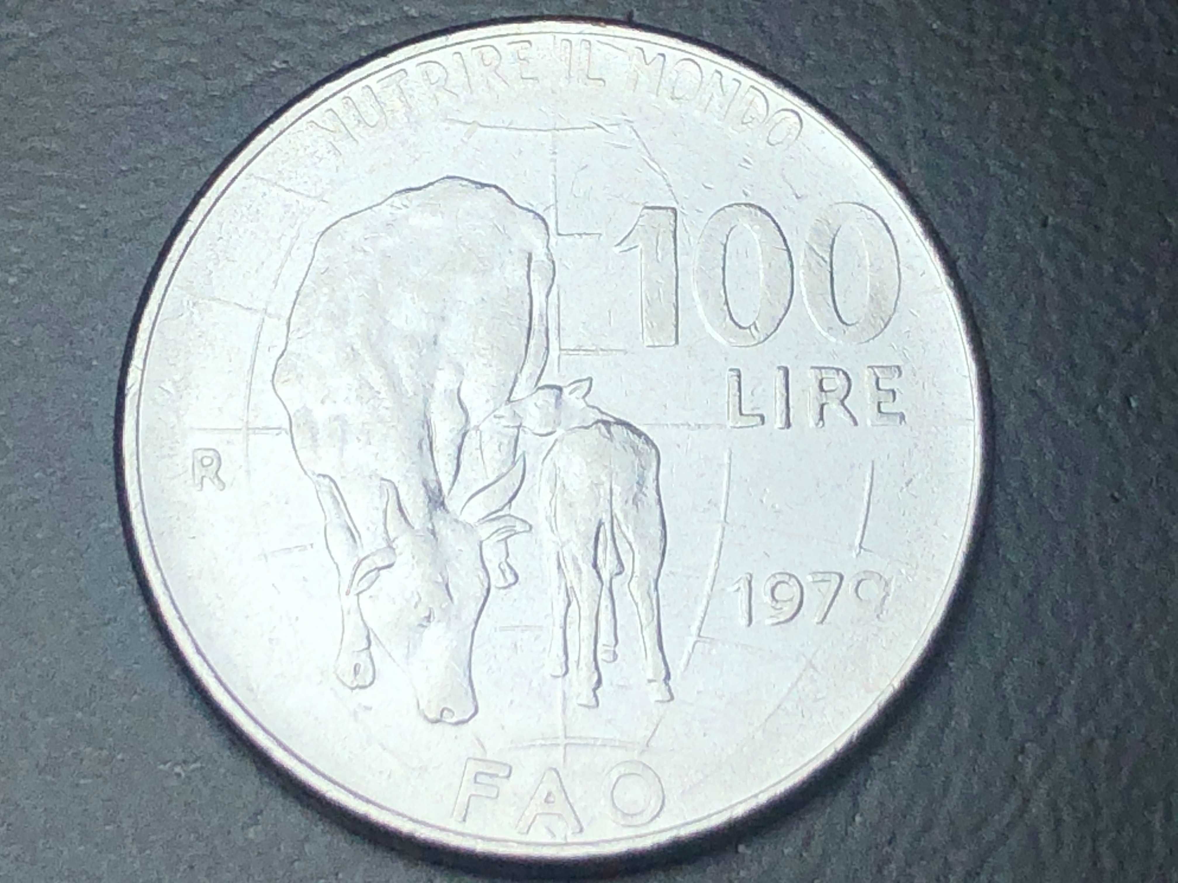 Lote comemorativo FAO - 4 Países - 4 Moedas - Nações Unidas