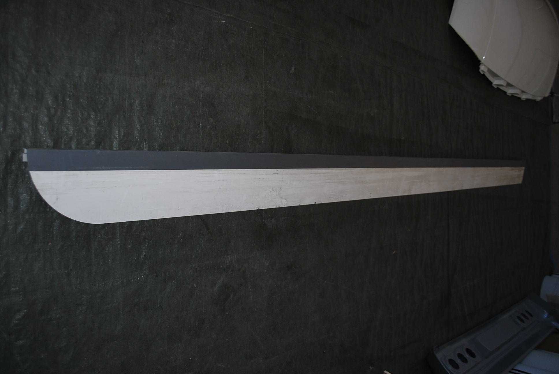 Dolna listwa/owiewka  421cm do kempingu/kampera