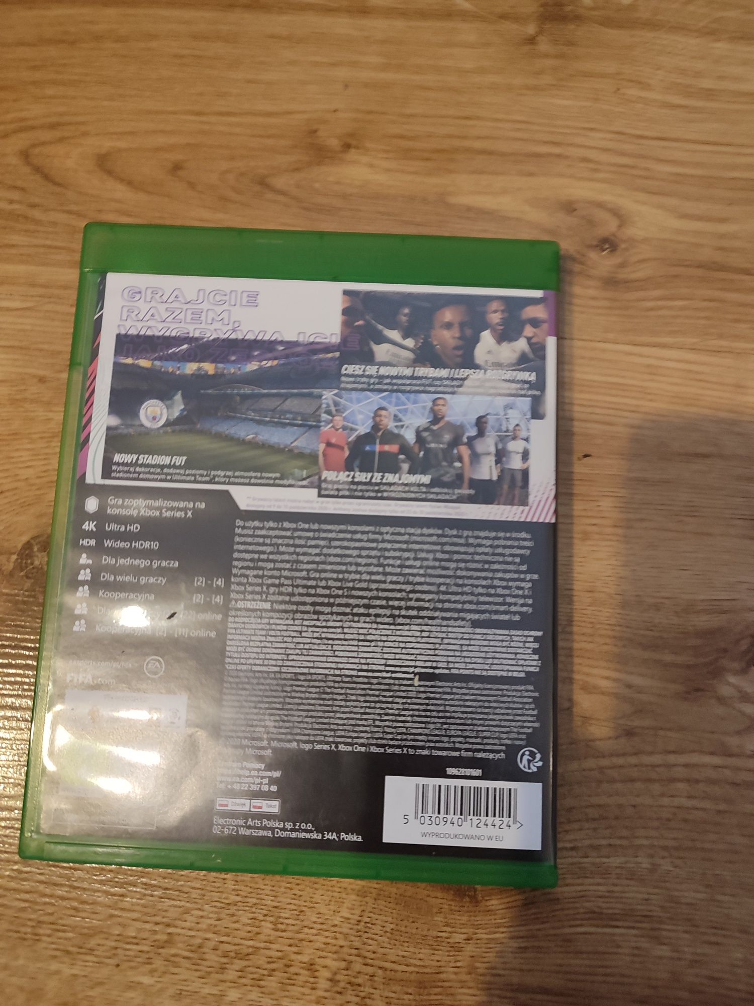 Gra Xbox FIFA 2021