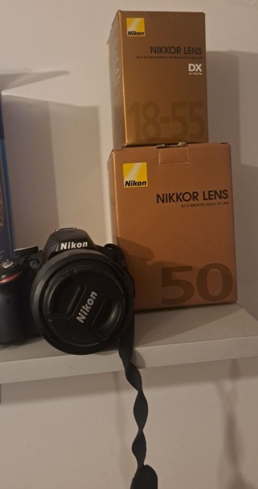 Nikodem d3200 plus 2 Obiektywy