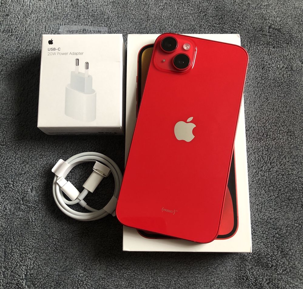 iPhone 14 Plus - 256GB - Czerwony - DOWÓD ZAKUPU!