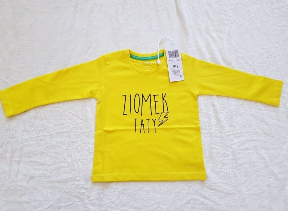 bluzka z długim rękawem koszulka top 5.10.15 longsleeve ZIOMEK TATY