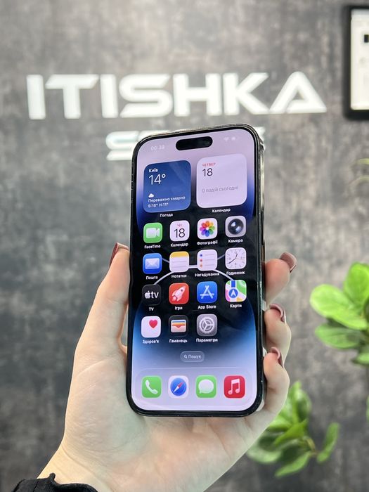 IPhone 14 Pro Space Gray, 256GB, 100%Акб, Оплата частинами