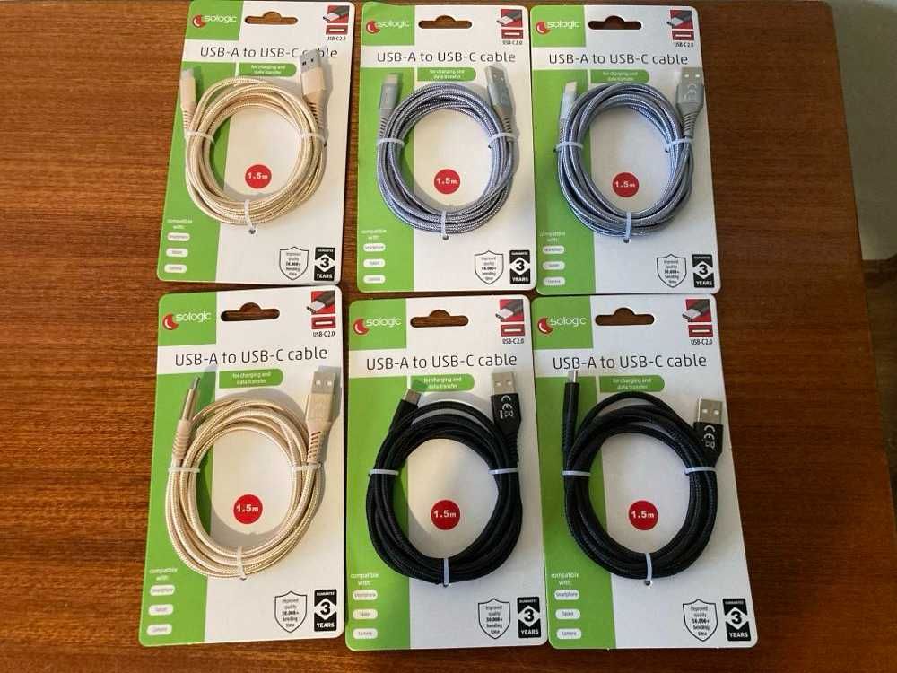 Kabel USB - USB-C SOLOGIC 1,5 m