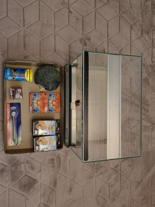 Terarium 50 40 30 litrów idealne dla żółwia gekona salamandry pająka w