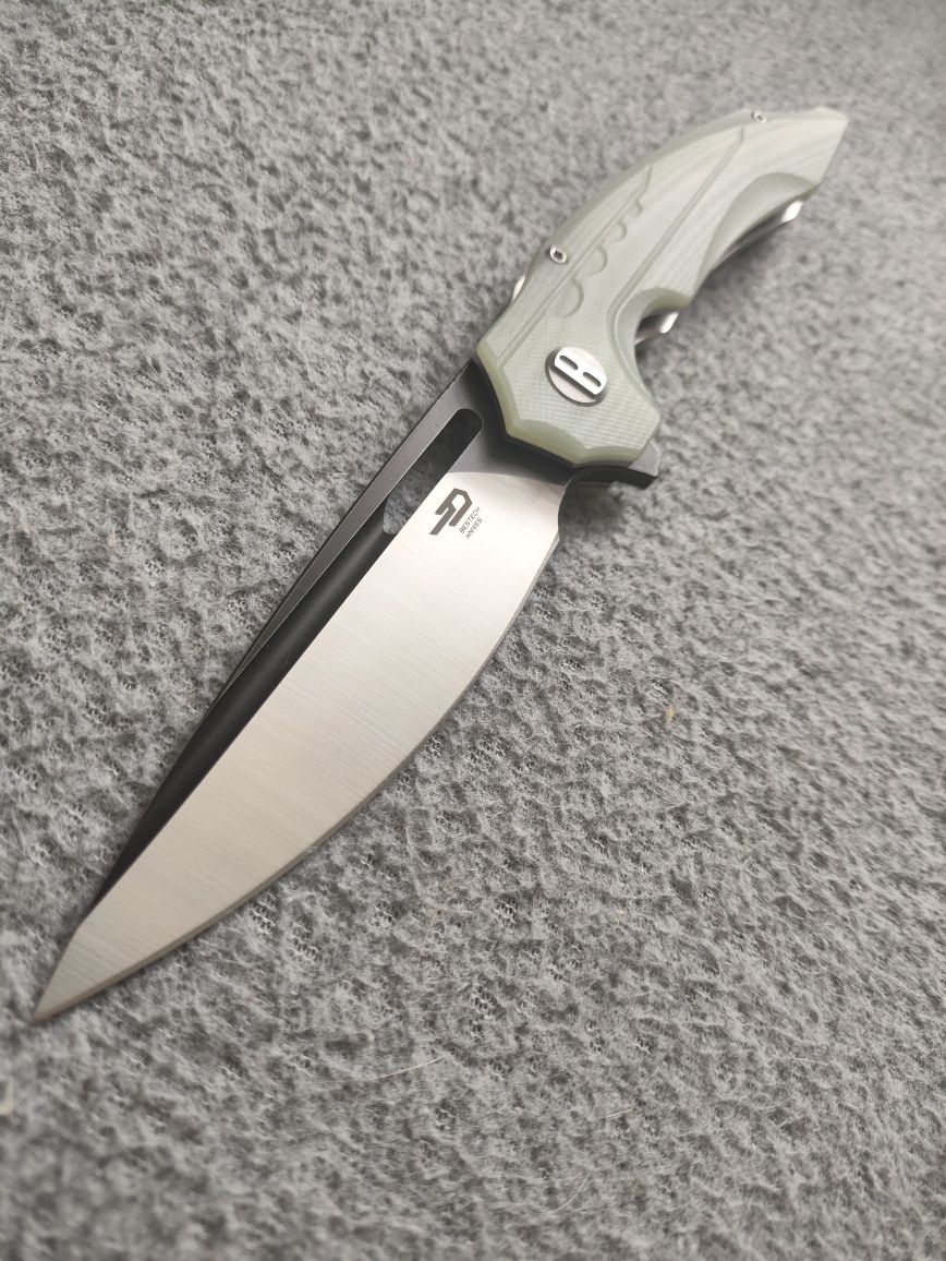 Nóż EDC Nóż Składany Bestech Ornetta Jade G10