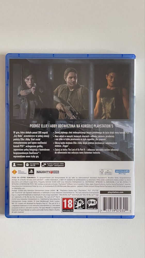 The Last Of Us Part II Remastered