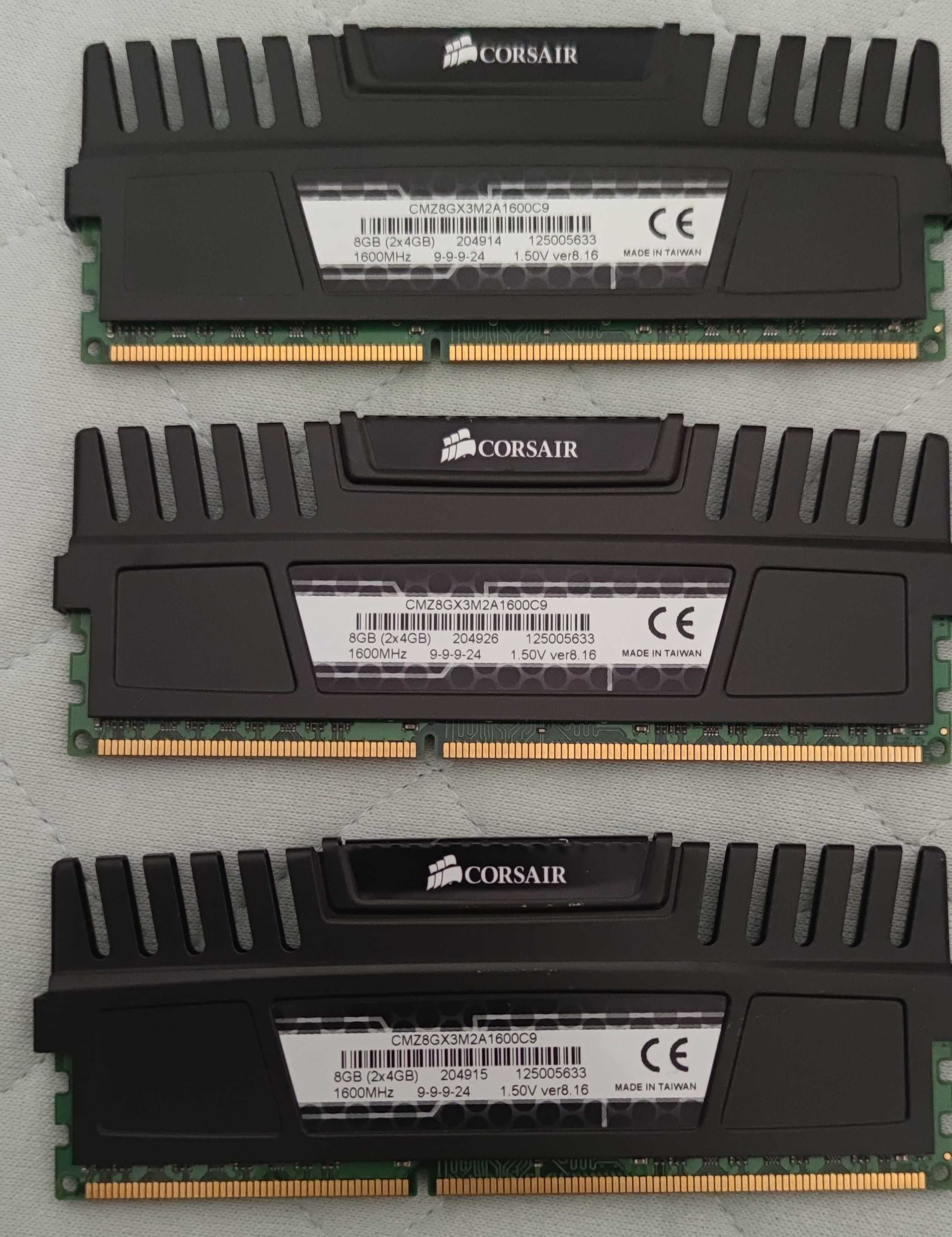 Pamięć DDR3 Corsair 4gb