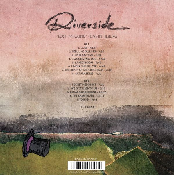 RIVERSIDE- Lost'n' Found - Live in Tilburg -CD nowe ,folia ,1 wydanie