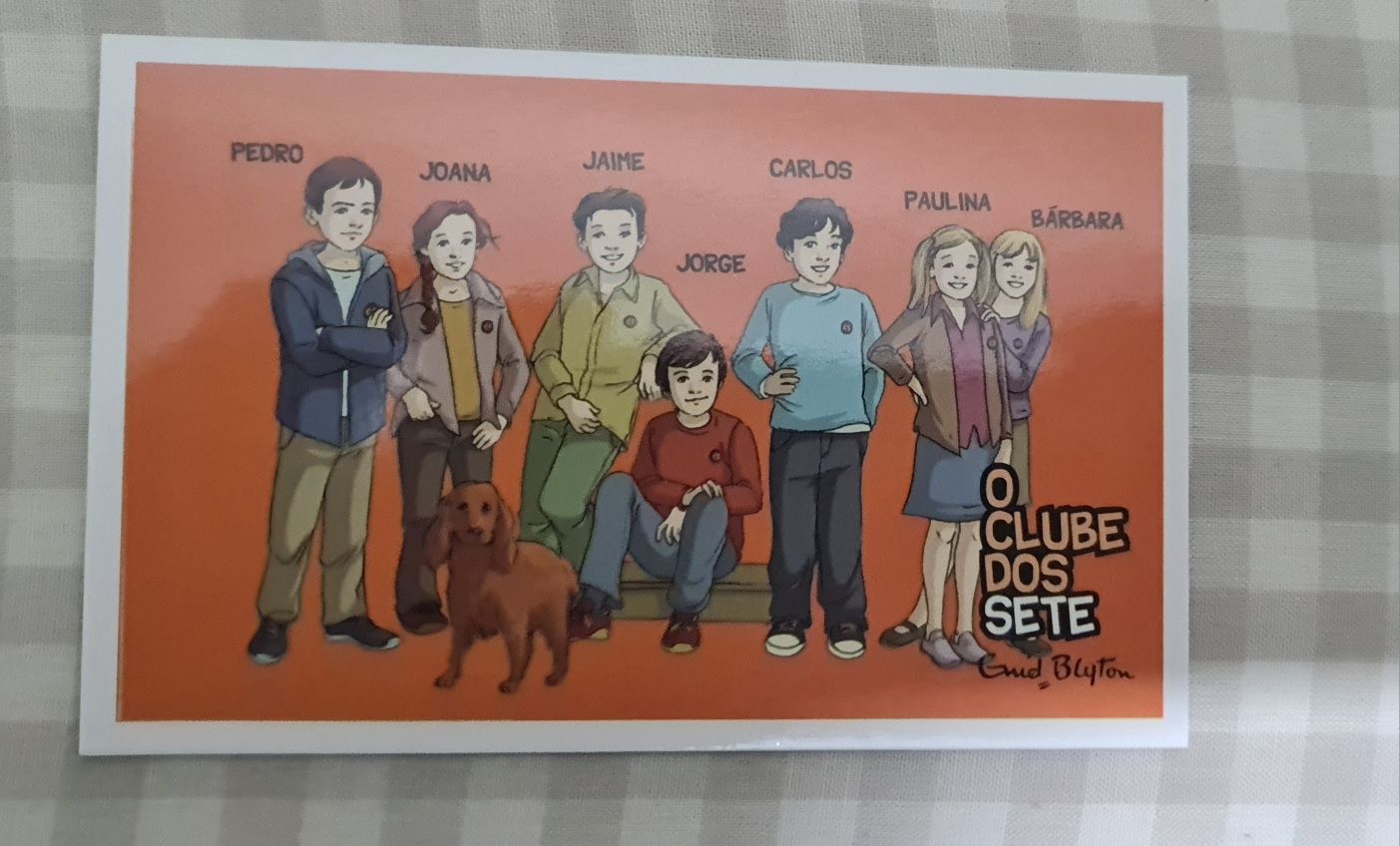 Coleção infantil "Os Sete". Novo