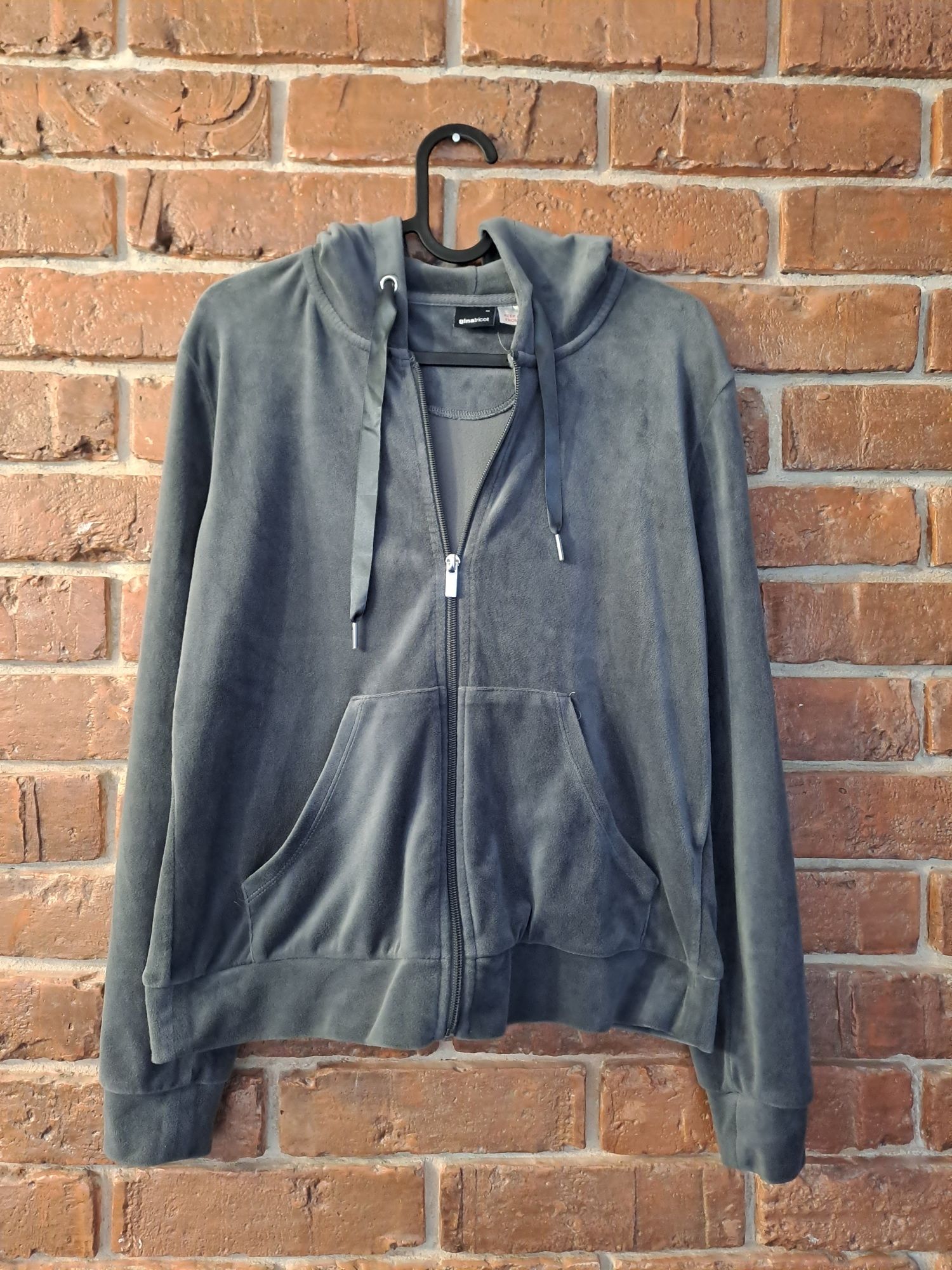 Damska bluza rozpinana Gina Tricot r.M miś/polarek