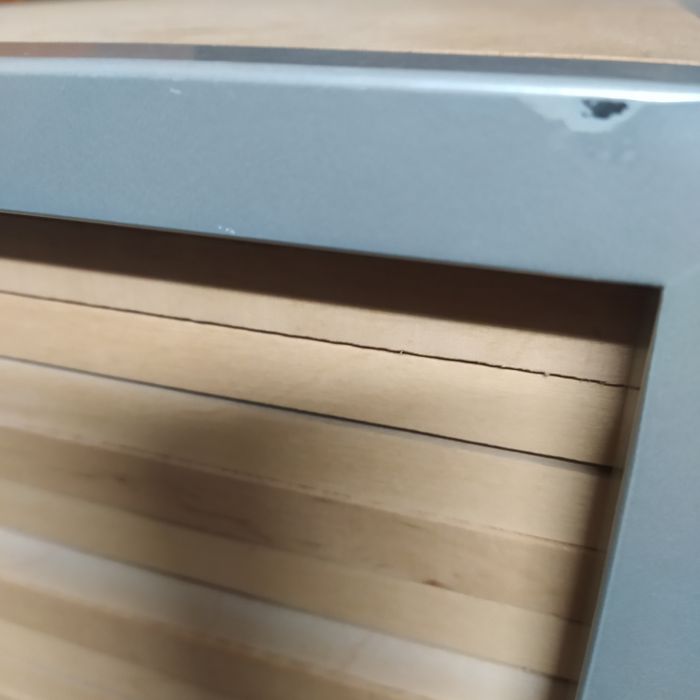 Szafka warsztatowa, metal + sklejka, 8 szuflad