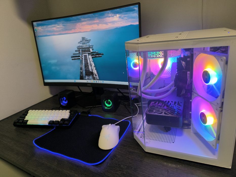 PC R5 5060RTX 32 RAM + Ecrã + Periféricos 3x S/ Juros