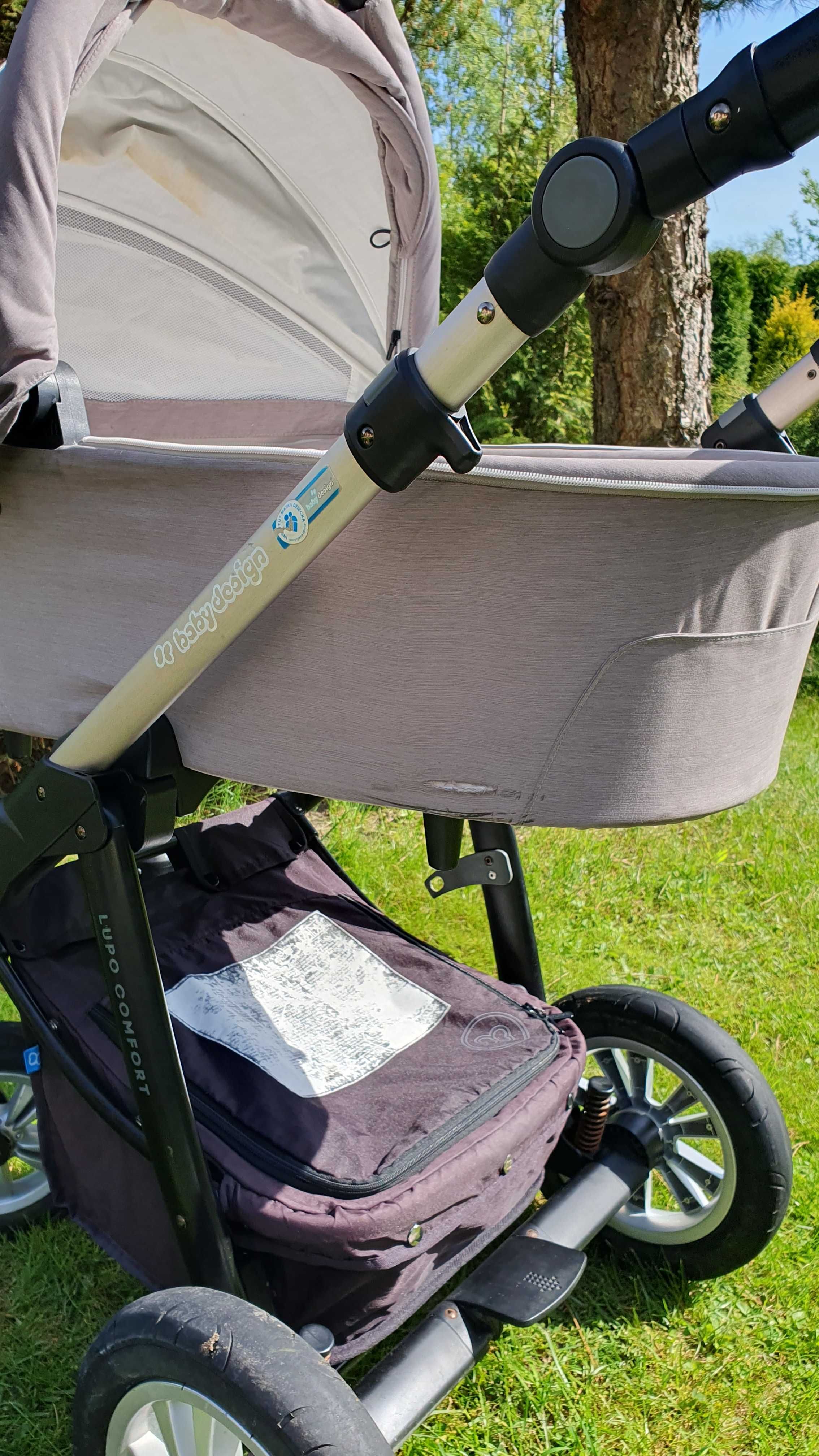 Wózek 3w1 Baby Design Lupo Comfort + fotelik Maci Cosi Citi