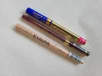 Eveline zestaw makijaż kolorowy eyeliner kredka pisak do piegów