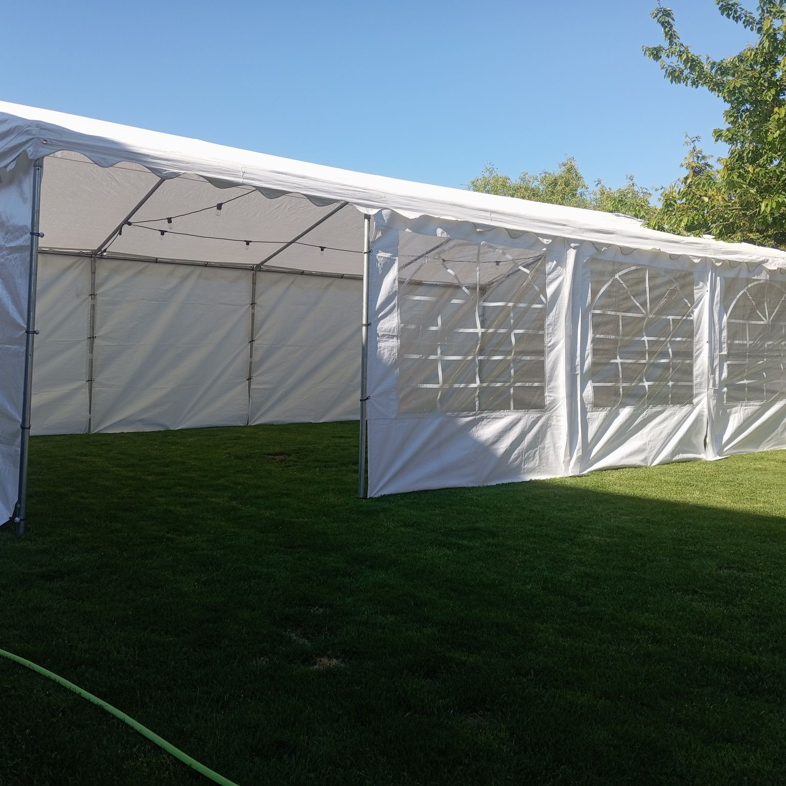 Namiot imprezowy, eventowy 5x8m do wynajecie 35-40 osób + oświetlenie