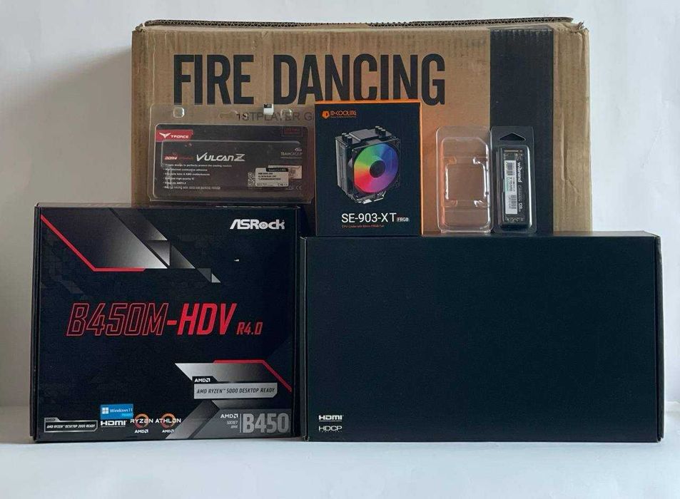 Топовий ПК! Гарантія! GTX 1080 Ryzen 5 5500 16gb DDR4 M2 SSD HDD!
