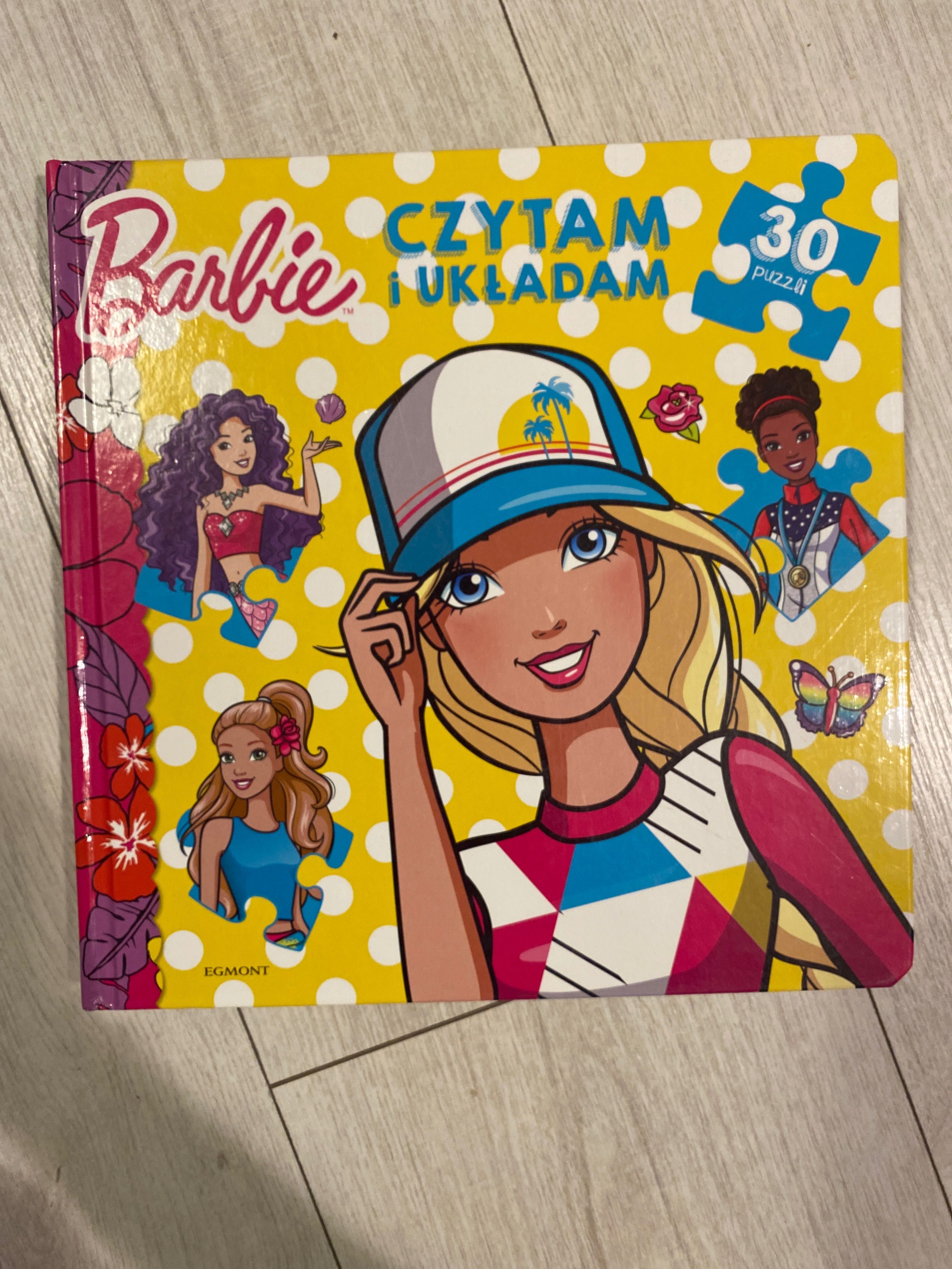 Czytam i układam Barbie stan bardzo dobry