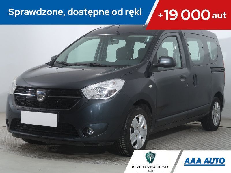 Dacia Dokker 1.6 SCe Laureate , Salon Polska, 1. Właściciel, GAZ, Klima, Tempomat