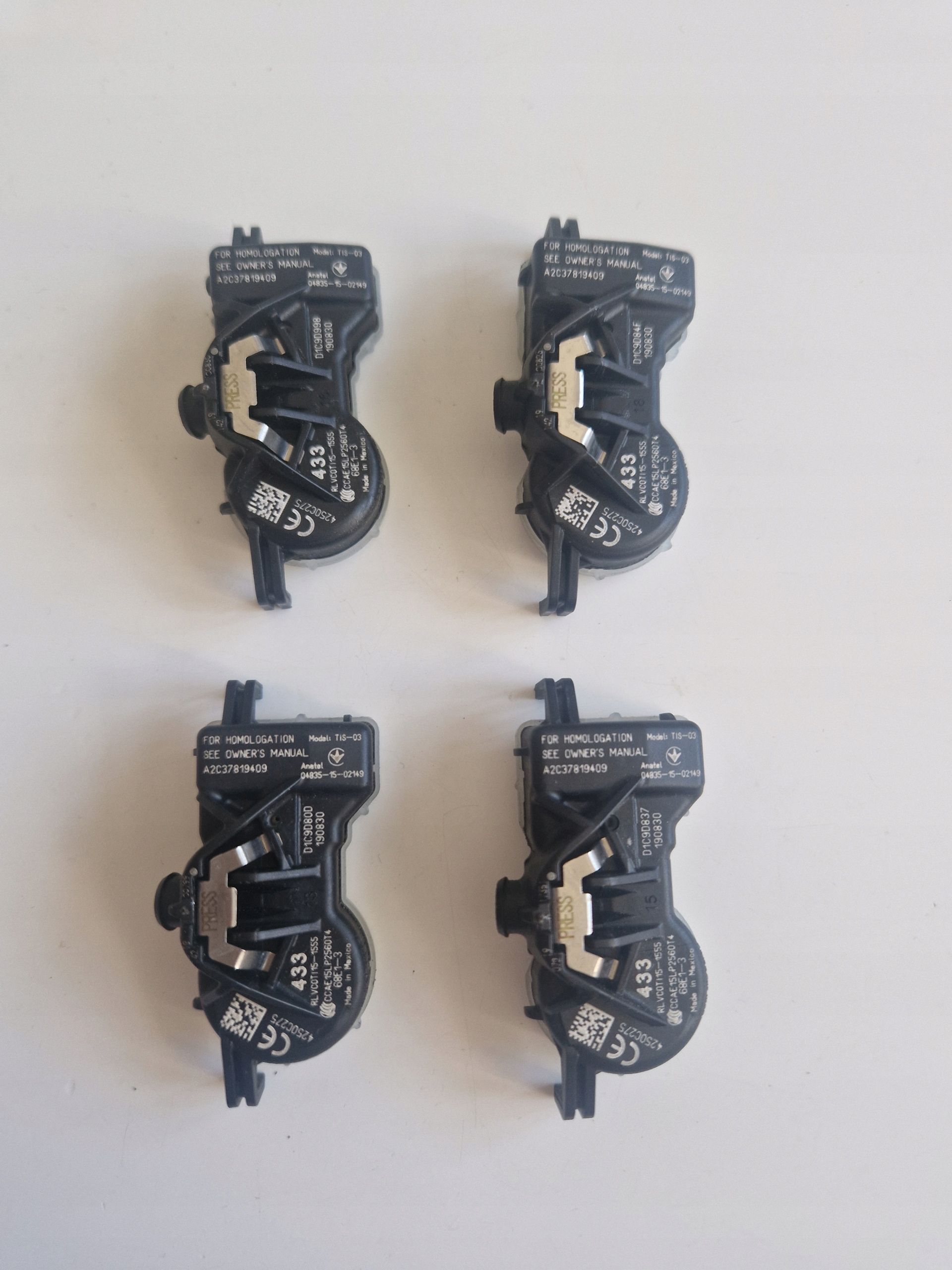Czujnik Czujniki ciśnienia Tpms Mitsubishi