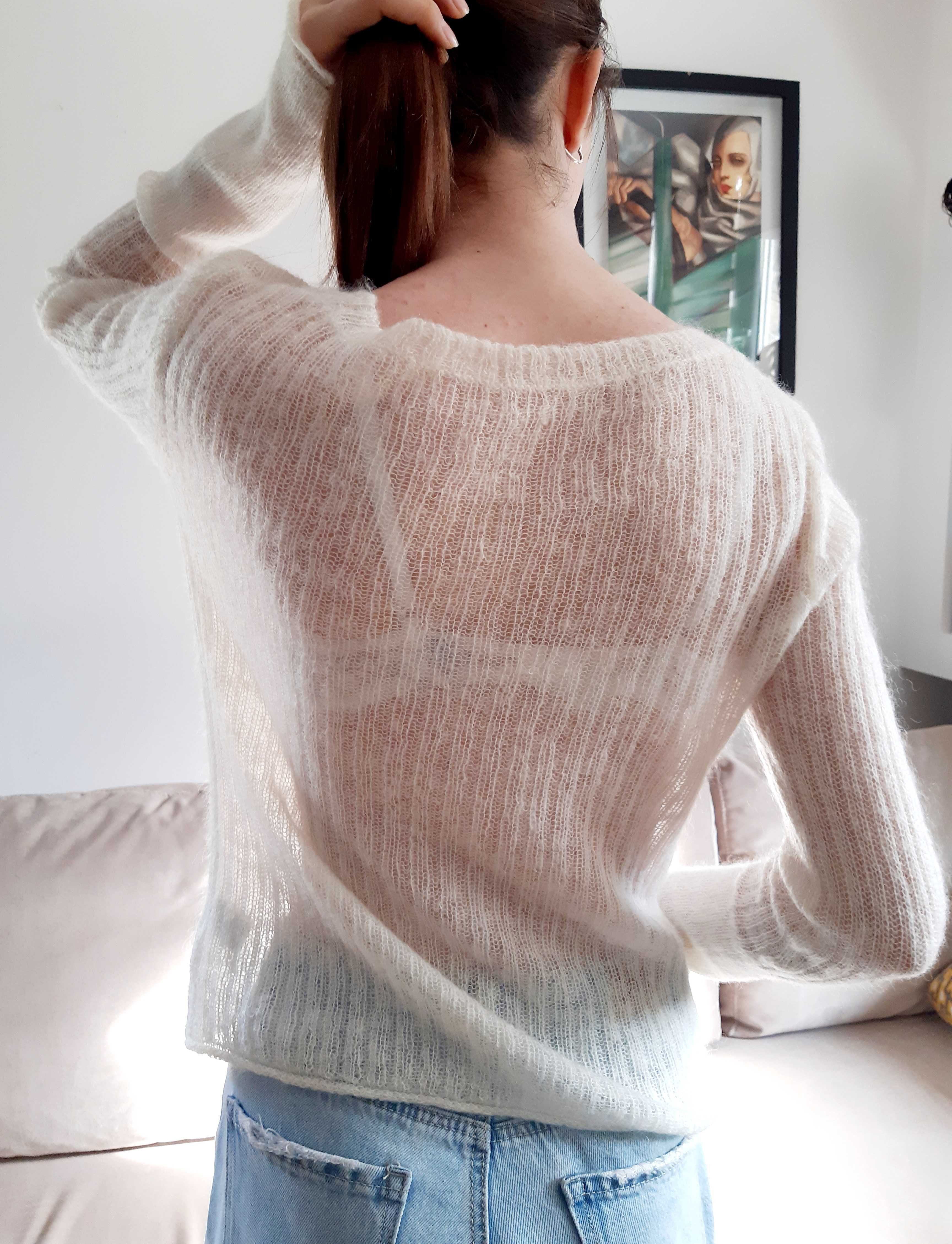 Marc O'Polo sweter z moherem R 38