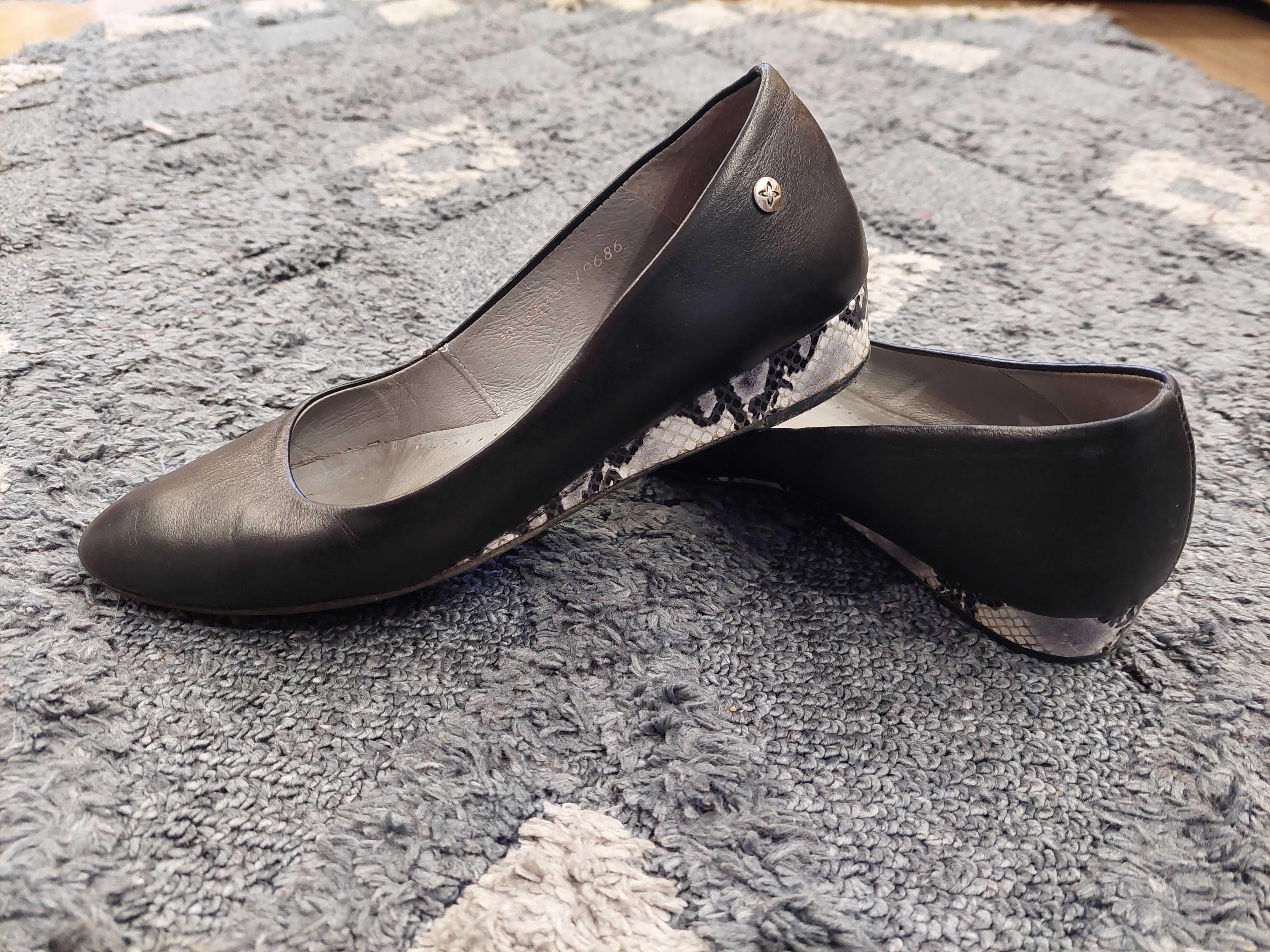 Buty Maciejka skórzane